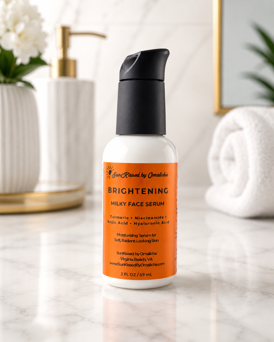 Turmeric Face Care | Cleanser, Serum and Cream