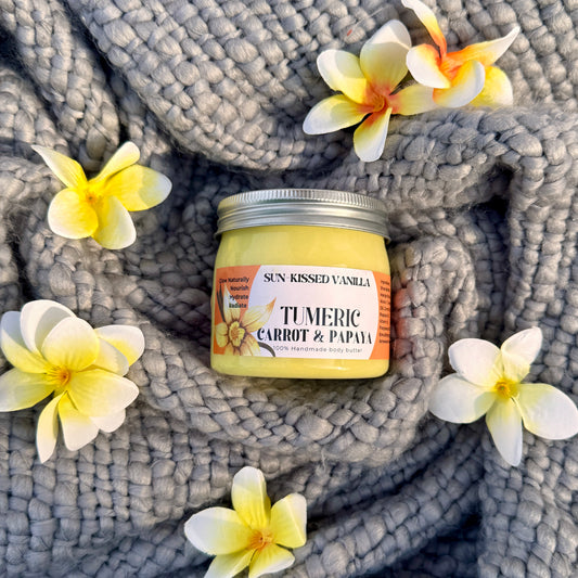 Sunkissed Vanilla – Turmeric Carrot & Papaya Body Butter